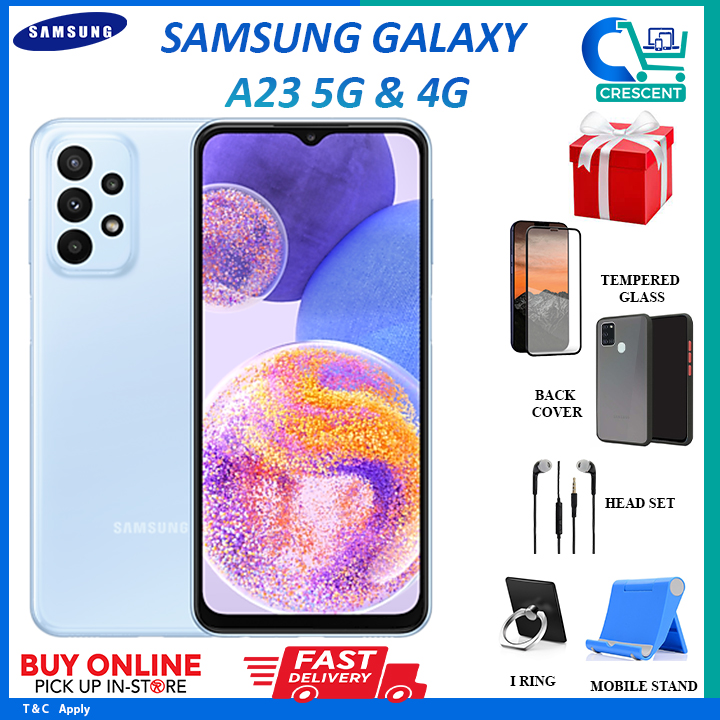 Samsung Galaxy A23 5G ||  8GB/128GB || 4G  6GB/128GB || Brand New With 1 Year Warranty || COMBO OFFERS !!!
